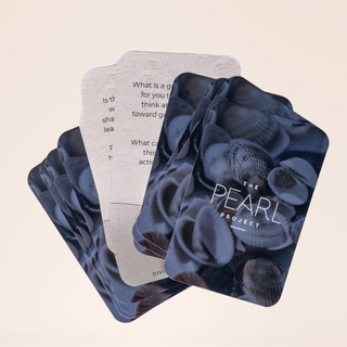 Mental health questions card deck.
