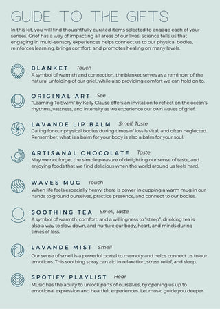 "The Unfolding: Navigating Grief and Loss" Mental Health Kit